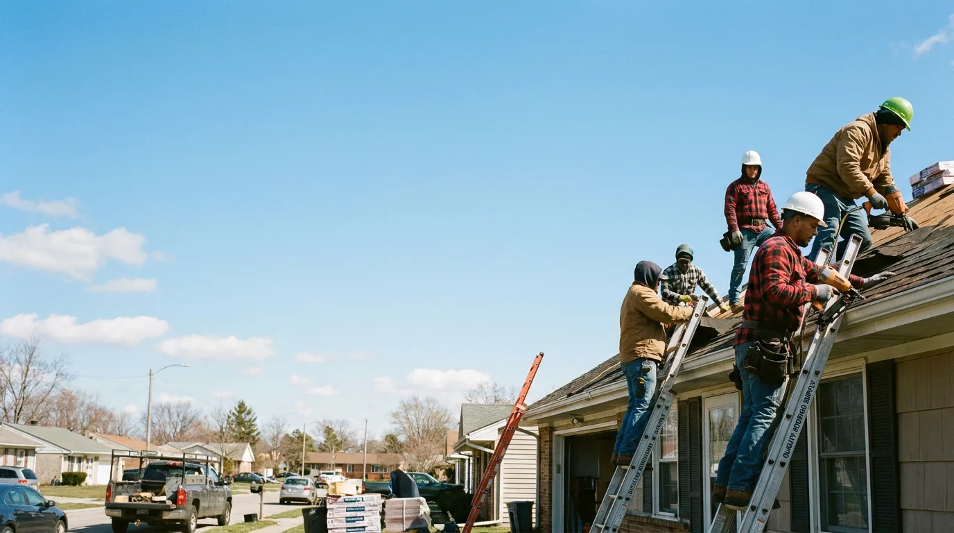 Roofing in Martinsville, IL near me